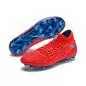 Preview: PUMA FUTURE 19.1 NETFIT FG/AG - Red Blast / Bleu Azur