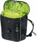 Preview: Basil Fahrradrucksack Miles Nordlicht schwarz-lime