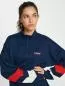 Preview: Hummel Hmloversized Halfzip Sportswear - dress blues