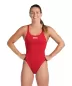 Preview: Arena Damen Team Swimsuit Swim Tech Solid ROT