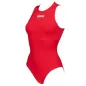 Preview: Arena Damen Team Swimsuit Waterpolo Solid ROT