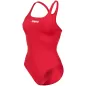 Preview: Arena Damen Team Swimsuit Swim Pro Solid ROT