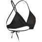 Preview: Arena Damen Team Swim Top Tie Back Solid SCHWARZ
