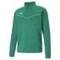 Preview: Puma teamRISE 1/4 Zip Top - Pepper Green-Puma White
