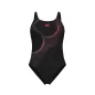 Preview: Arena Damen Arena Ripples Swimsuit U Back B SCHWARZ