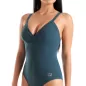 Preview: Arena Damen Arena Swimsuit Lara Soft Curve Back C Cup GRÜN