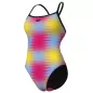 Preview: Arena Damen Arena Gradient Swimsuit Challenge Back PINK