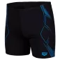 Preview: Arena M Arena Graphic Swim Mid Jammer SCHWARZ