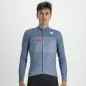 Preview: Sportful Bodyfit Pro Thermal Jersey - blue sea/red fire
