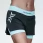 Preview: X-BIONIC Women Twyce Race 2in1 Shorts - clearwater/black
