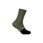 Preview: POC Flair Sock Mid - Epidote Green/Uranium Black