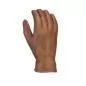 Preview: Snowlife City Leather Glove braun Seitenansicht