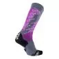 Preview: UYN Ski All Mountain Woman - medium grey melange/purple