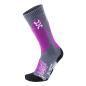 Preview: UYN Ski All Mountain Woman - medium grey melange/purple
