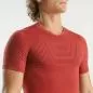 Preview: UYN Man Terracross Self Layer Shirt Short Sleeves Support Fit - burn red