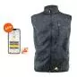Preview: Alpenheat FirePerformance beheizte Fleece-Weste APP - grau meliert
