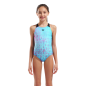 Preview: Arena G Arena Multi Colours Swimsuit V Back BLAU