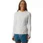 Preview: Mountain Hardwear Damen Crater Lake LS Hoody WEISS