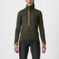 Preview: Castelli Alpha Ultimate Insulated W Jacket - Military Green/Melon