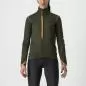 Preview: Castelli Alpha Ultimate Insulated W Jacket - Military Green/Melon