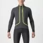 Preview: Castelli Flight Jacket Air - Dark Gray/Electric Lime