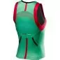 Preview: Castelli Free W Tri Singlet - Multicolor/Jade Green