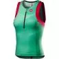 Preview: Castelli Free W Tri Singlet - Multicolor/Jade Green