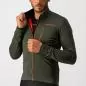 Preview: Castelli Go Jacket - Military Green/Fiery Red