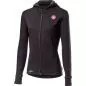 Preview: Castelli Milano Full Zip W Fleece - Melange Light Black