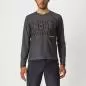 Preview: Castelli Trail Tech Longsleeve Tee - Dark Gray/Black-Electric Lime