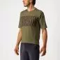 Preview: Castelli Trail Tech Tee - Olive Green/Dark Gray-Orange Rust
