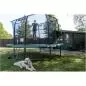 Preview: Jumpking Trampolin rect. Deluxe 244x366cm - black