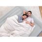 Preview: Bestway Tritech Kingsize-Luftbett mit in tegrierter Elektropumpe 203x193x56 cm - blau grau