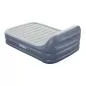 Preview: Bestway TriTech Queensize-Luftbett Sleek Flow, integrierte Pumpe 226x152x84 cm - grau