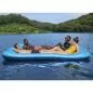 Preview: Bestway Hydro-Force Sun Soaker Giant Inf latable Floating Platform 290 x 191 cm - blue