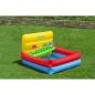 Preview: Bestway Bällebad Sort 'n Play mit 15 Spi elbällen 104 x 94 x 61 cm - blau rot