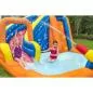 Preview: Bestway H2OGO! Turbo Splash Mega-Wasserpark Zone mit Dauergebläse 365 x 320 x 270cm - orange blau