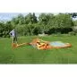 Preview: Bestway H2OGO! Turbo Splash Mega-Wasserpark Zone mit Dauergebläse 365 x 320 x 270cm - orange blau
