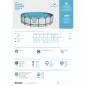 Preview: Bestway Steel Pro MAX Above Ground Pool Set 5.49 m x 1.22 m - grey