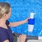 Preview: Bestway LED-Dosierschwimmer Solarsphere - blau weiss