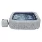 Preview: Bestway LAY-Z-SPA Energiespar-Whirlpool San Fran cisco HydroJet Pro, mit App-Steuerung - grau