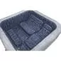 Preview: Bestway LAY-Z-SPA Energiespar-Whirlpool San Fran cisco HydroJet Pro, mit App-Steuerung - grau