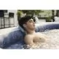 Preview: Bestway LAY-Z-SPA Energiespar-Whirlpool San Fran cisco HydroJet Pro, mit App-Steuerung - grau
