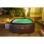 Preview: Bestway Lay-Z-Spa Maldives Energy-Efficient Smar t HydroJet Pro Inflatable Hot Tub w. App - brown