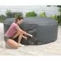Preview: Bestway Lay-Z-Spa EnergySense Thermal Round Hot Tub Cover 2.16 m x 80 cm - grey