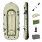 Preview: Bestway Hydro Force Voyager X4 Inflatable 4-Pers on Raft set 350 x 145 cm - navy