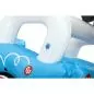 Preview: Bestway Fisher-Price Smilin' Safari Inflatable B all Pit with 25 Balls 117 x 76 x 61 cm - blue