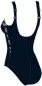 Preview: Speedo LunaLustre Printed Shaping 1PC Swimwear Female Adult - Black/White