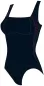 Preview: Speedo LunaLustre Printed Shaping 1PC Female Adult - True Navy/Deep Pl