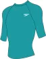 Preview: Speedo Printed Short Sleeve Rash Top Textil Male Junior/Kids (6-16) - Aquarium/White